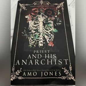 Priest and his Anarchist: A Dark Enemies to Lovers Romance by Amo Jones